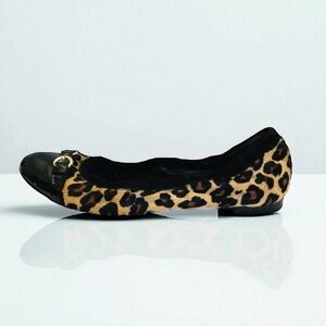 ATTILIO GIUSTI LEOMBRUNI AGL Leopard Flats Size 38